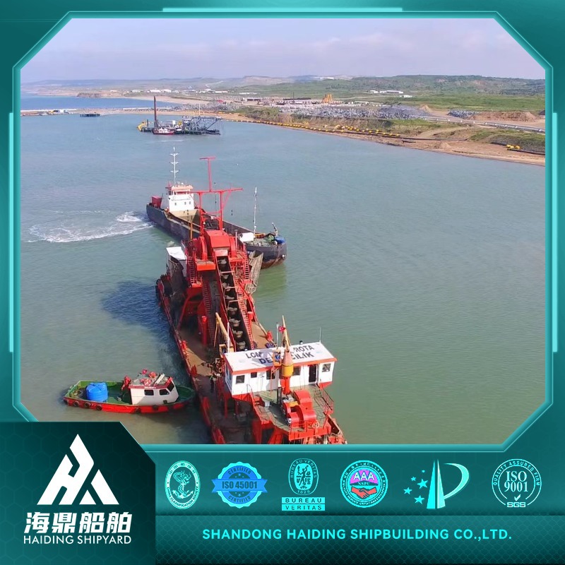 链斗式挖沙船挖泥船疏浚清淤规格多样采盐船 淘金船生产厂家