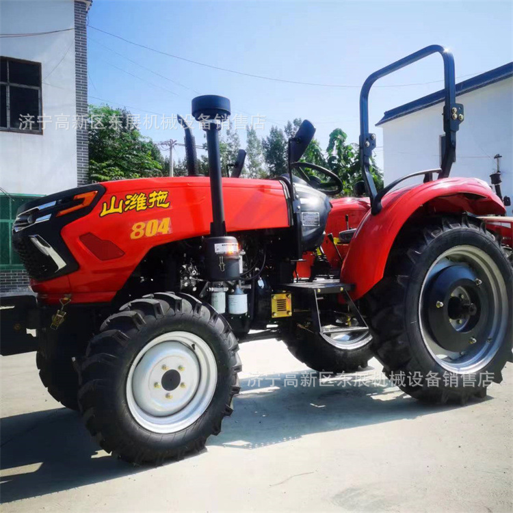 出口80马力四轮多缸拖拉机 水旱田两用四轮拖拉机 四轮农用拖拉机