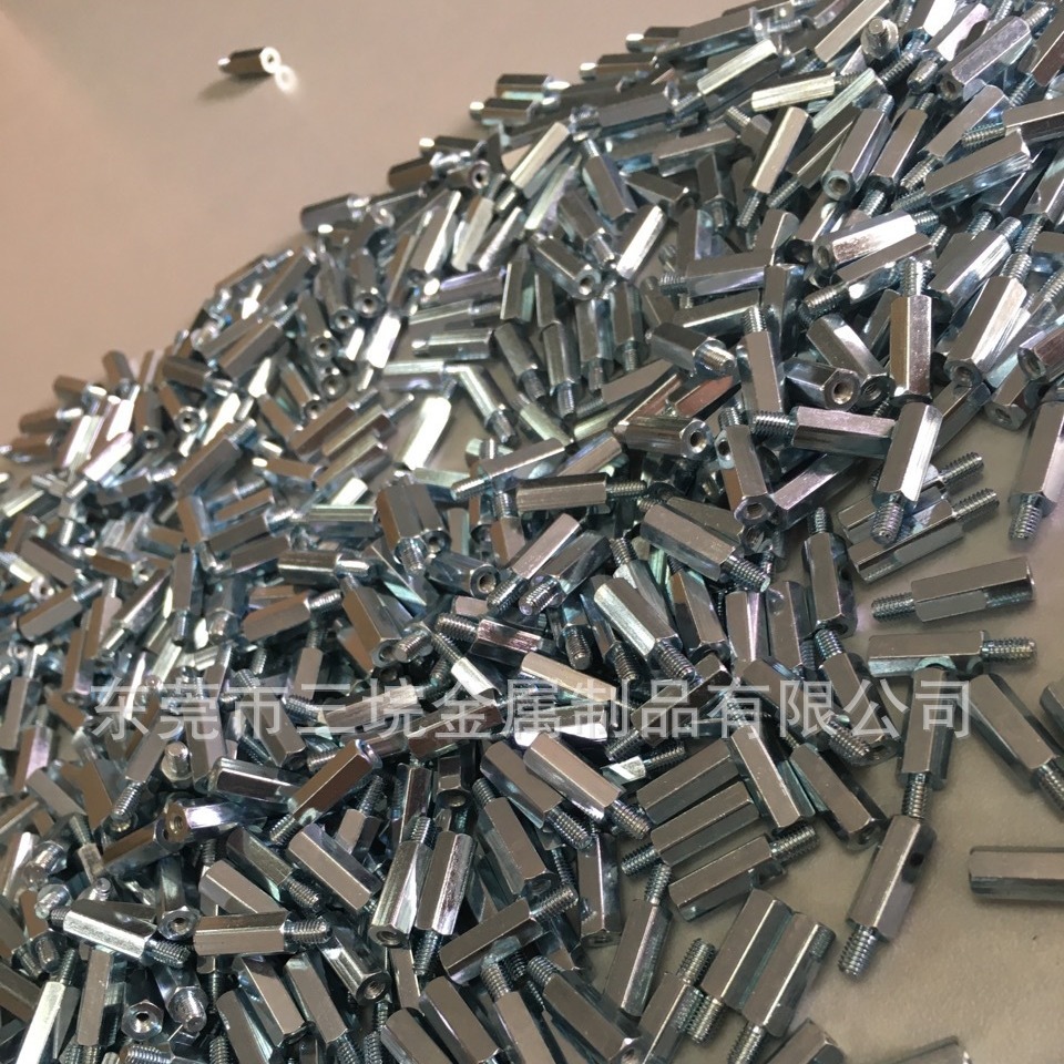 供应高精密自动车床制品焊接螺母柱内螺纹点自动车床件螺丝螺钉