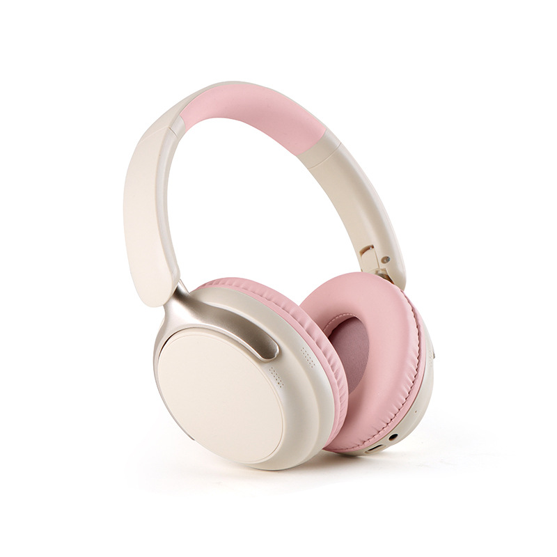 Auriculares Bluetooth retro con cancelación de ruido ANC, bajos potentes, supraaurales, inalámbricos, universales, estilo retro moderno, Bluetooth 5.4