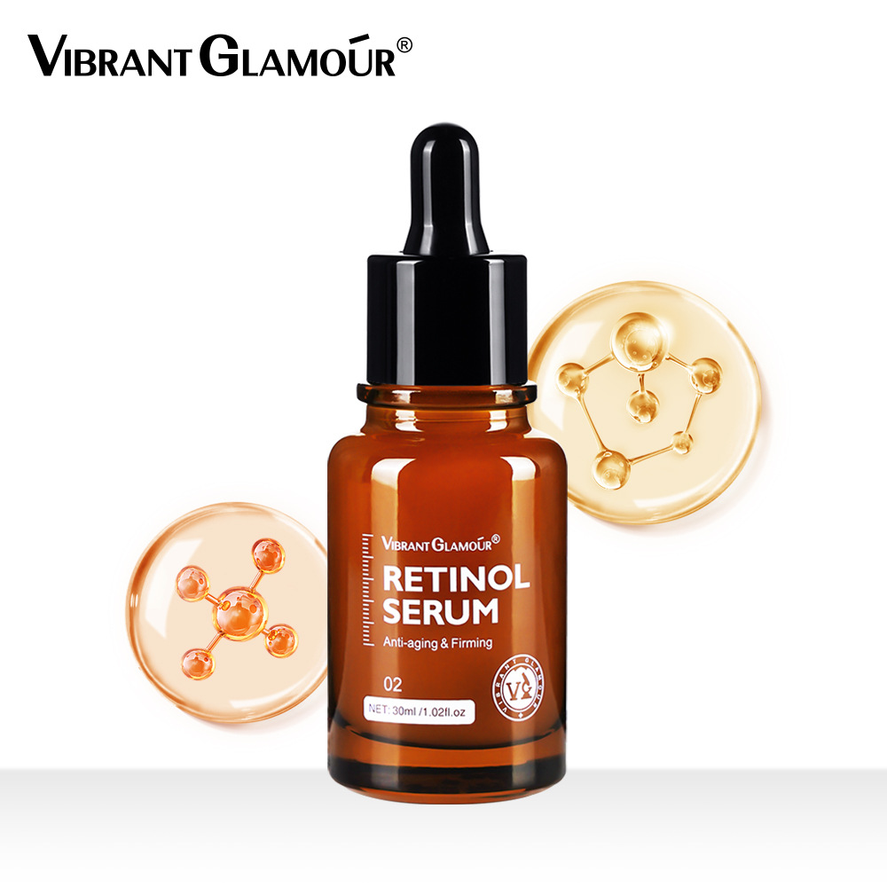 VIBRANT GLAMOUR视黄醇脸部精华液30ml玻璃瓶包装VG-MB004亮肤