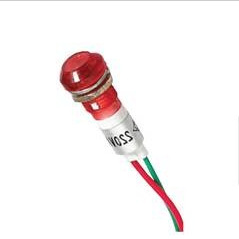 信号灯带线 红色小型指示等带线红色塑料指示灯各种颜色