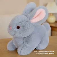 Милая плюшевая игрушка, детский кролик, тряпичная кукла, белый кролик, подарок на день рождения