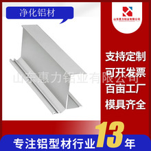 工业铝型材6063 喷涂氧化加工无尘车间铝合金厂家定 制净化铝材