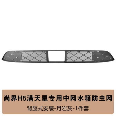 Grille, Water Tank Protective Cover, Anti-Insect – Automobile anti-insect net - shangjie-h5-moon-rock-gray-gypsophila-insect-net