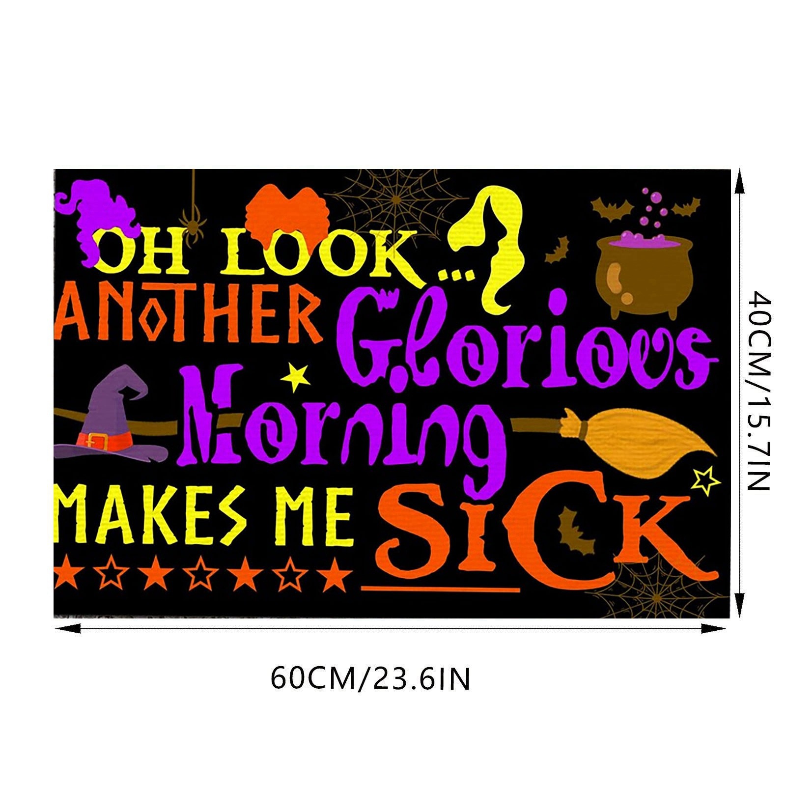 Halloween Fußmatte Für Den Eingangsbereich Und Als Küchenteppich_voghion.com