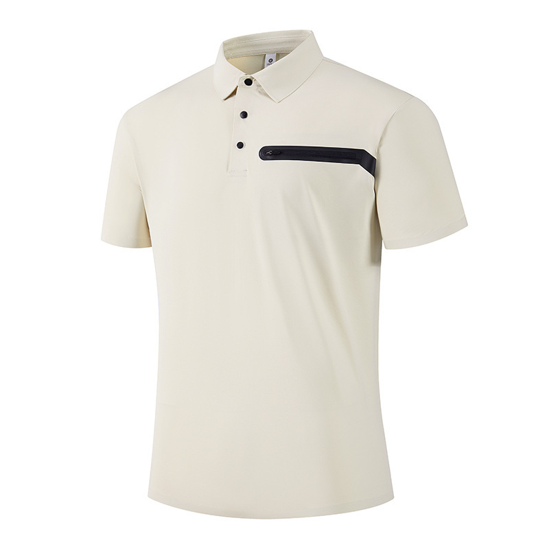 Ice Silk Seamless Polo Tennis Golf Sports Polo T-Shirt Short-Sleeved Shirt Men's Business Casual Ice Silk Half-Sleeve Ice Silk Seamless Polo Tennis Golf Sports Polo T-Shirt Short-Sleeved Shirt Men's Business Casual Ice Silk Half-Sleeve