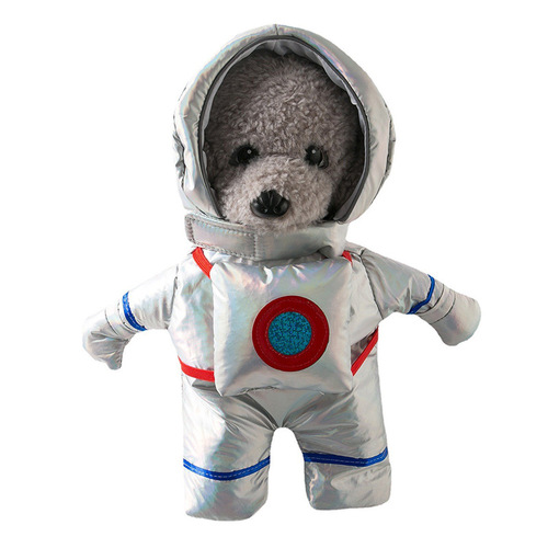 Pet Dog Astronaut Costume Halloween Funny Outfit