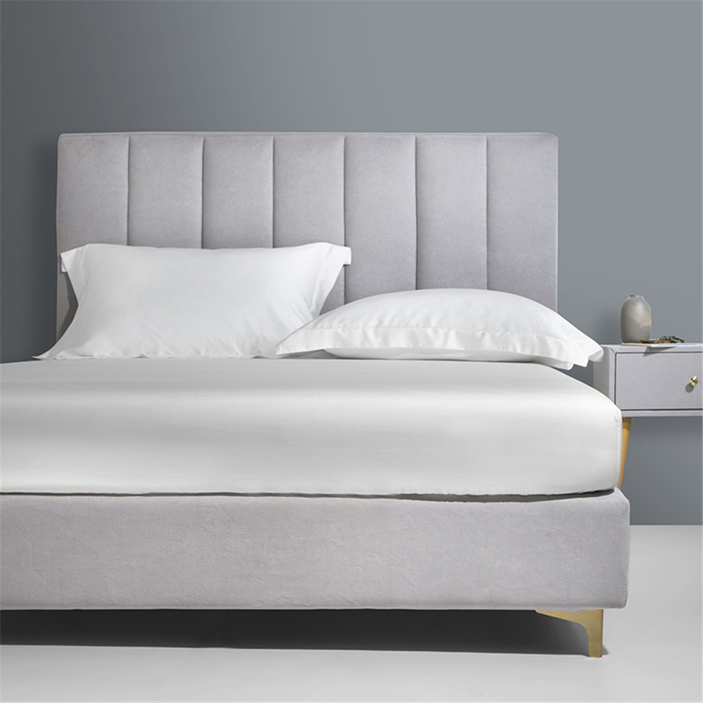 Fitted sheet 60s天糸ベッド笠純色ライセルベッドカバー式シーツを大きくして厚手のマットレスカバーを追加します。