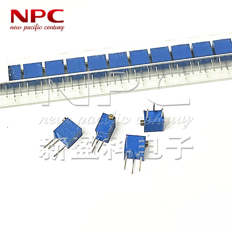 进口电位器3266X-1-203LF 阻值20KR 侧调精密可调电阻 一管50只