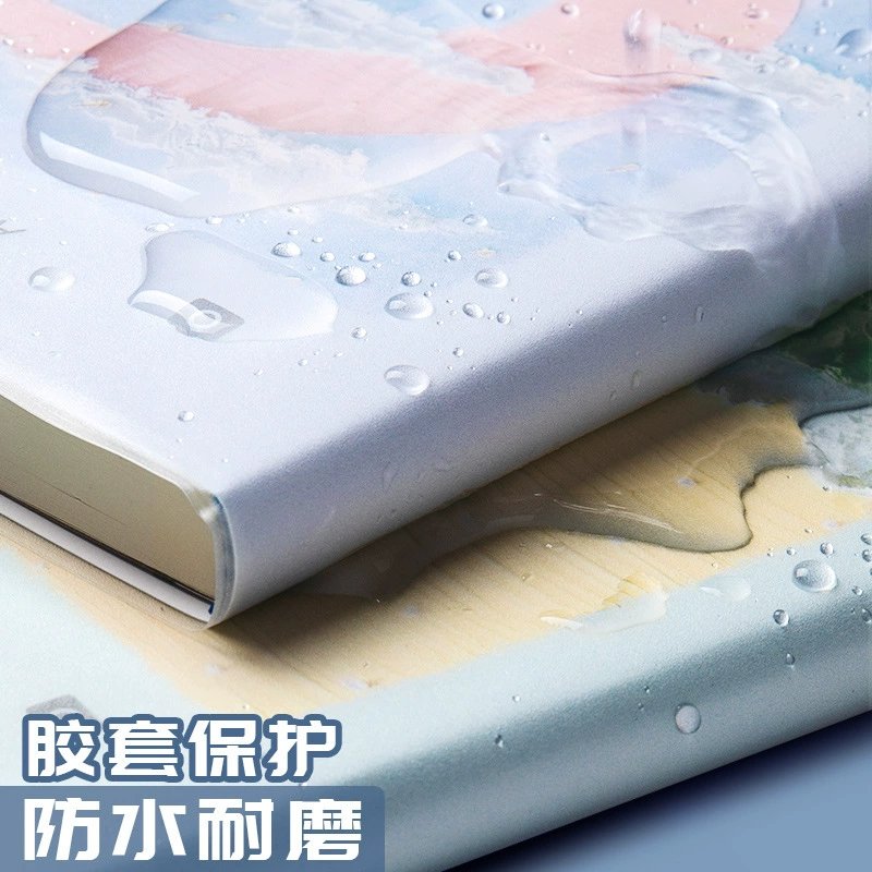 Notebook notebook A4/A5 thick-cover copybook, increased thickness, multi-color covers, 150–200 sheets