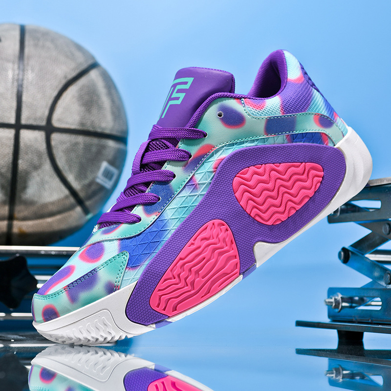 Cross-Border Basketball Shoes Men's Low-Top 2026 New Model Youth Student Men's Casual Shoes Sports Shoes Running Training Shoes