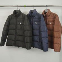 毒家现货原标P家休闲百搭连帽保暖简约机车款羽绒服夹克外套男女
