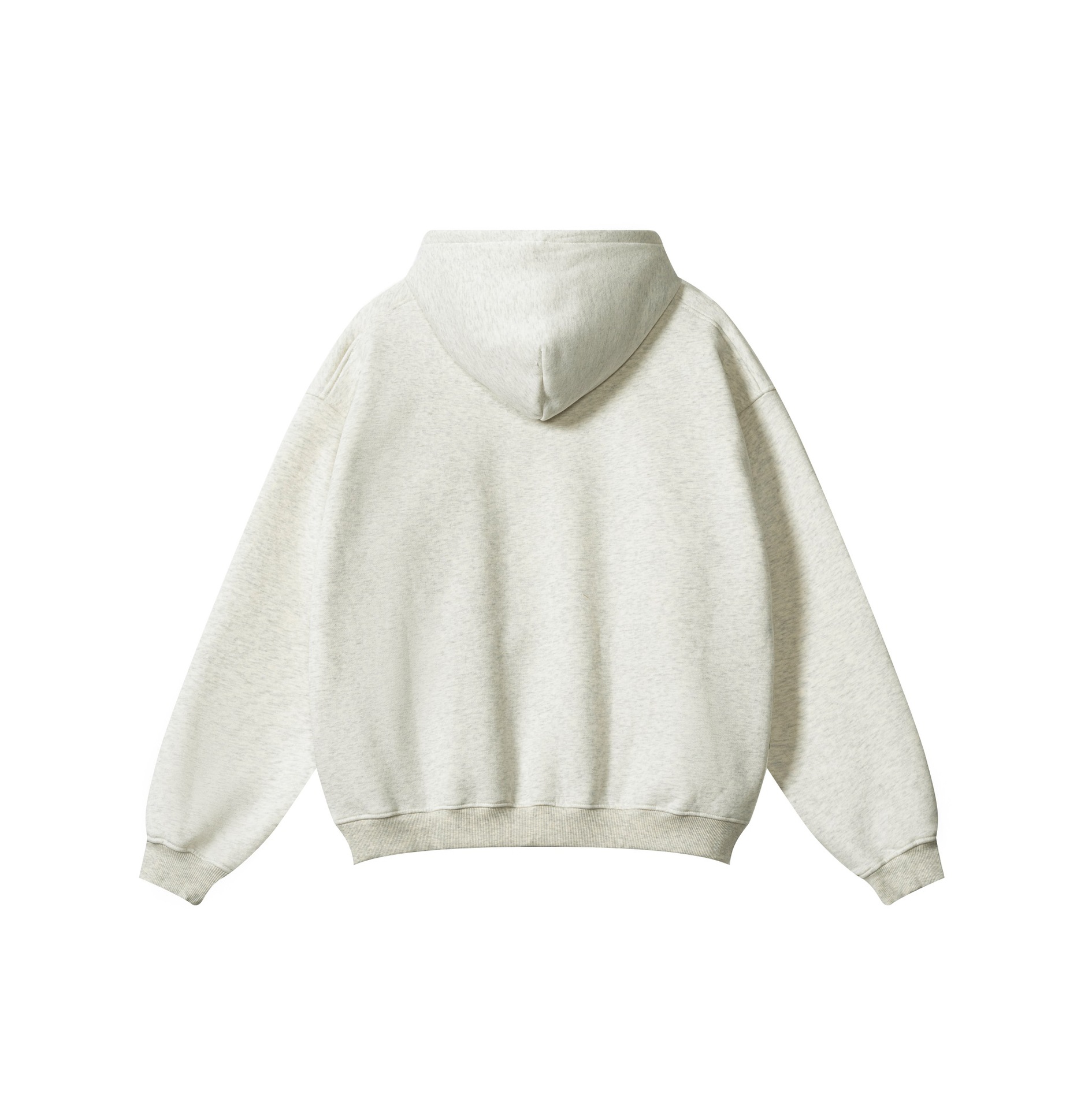 Vêtements pour hommes tendance de la rue, style décontracté de base, couleur unie, plus velours, tricot, casquette de sport, pull à capuche_voghion.com