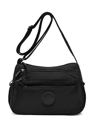 Cross-body bag for men and women's universal anti-theft shoulder bag, multi-pocket mobile phone bag, light and large-capacity commuting bag