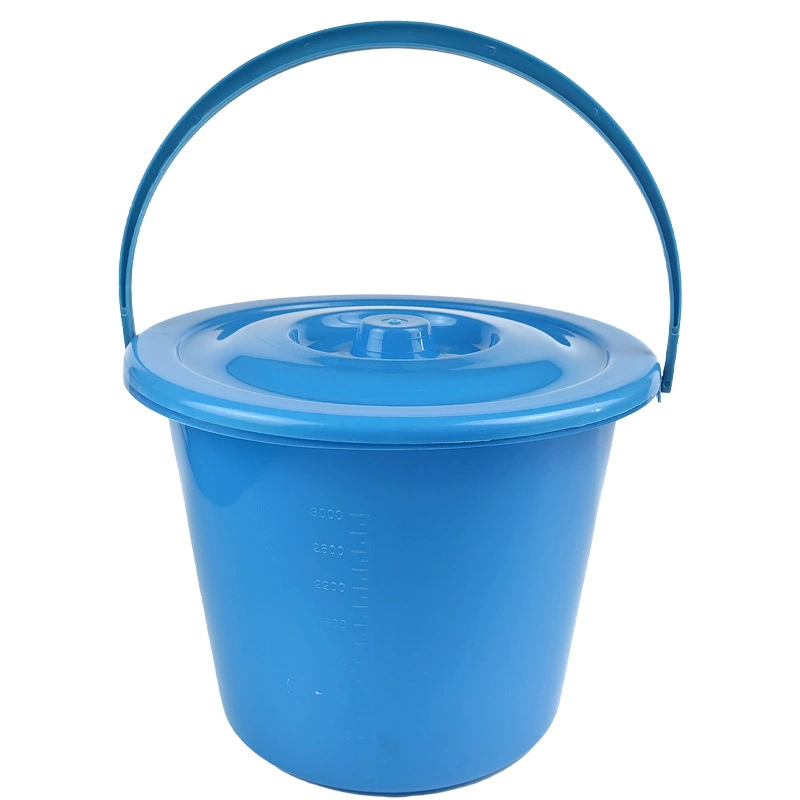 Plastic pen, white cover, capacious bucket, increased thickness, 3000 ml