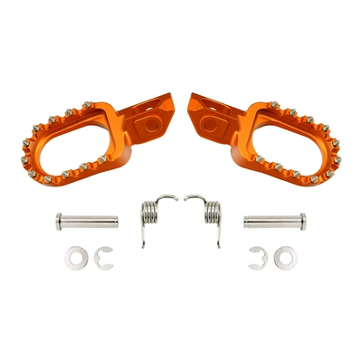 Hengjian Z300 Keweisi K23 Motorcycle pedals - orange