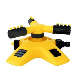 Automatic Rotating Sprinkler Head for Water Supply, Lawn Irrigation Rotating Three-Pronged Series Sprinkler for Watering Flowers