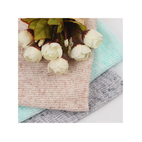 Korean Snowflake Jacquard Knitted Fabric 140g Yarn-Dyed Jacquard Top and Pants Suit Fashion Clothing Fabric