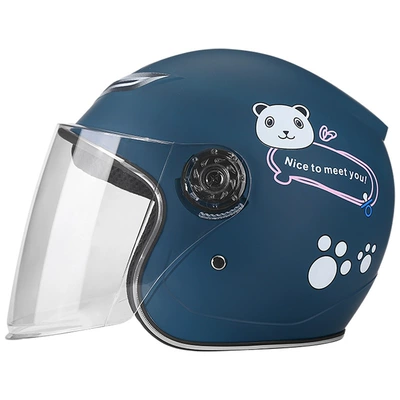 Helmet 523 — Motosiklet kaskı (dəbilqə) - navy-blue