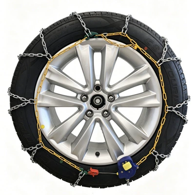 Tire snow chain and trucks; thickened iron chains
