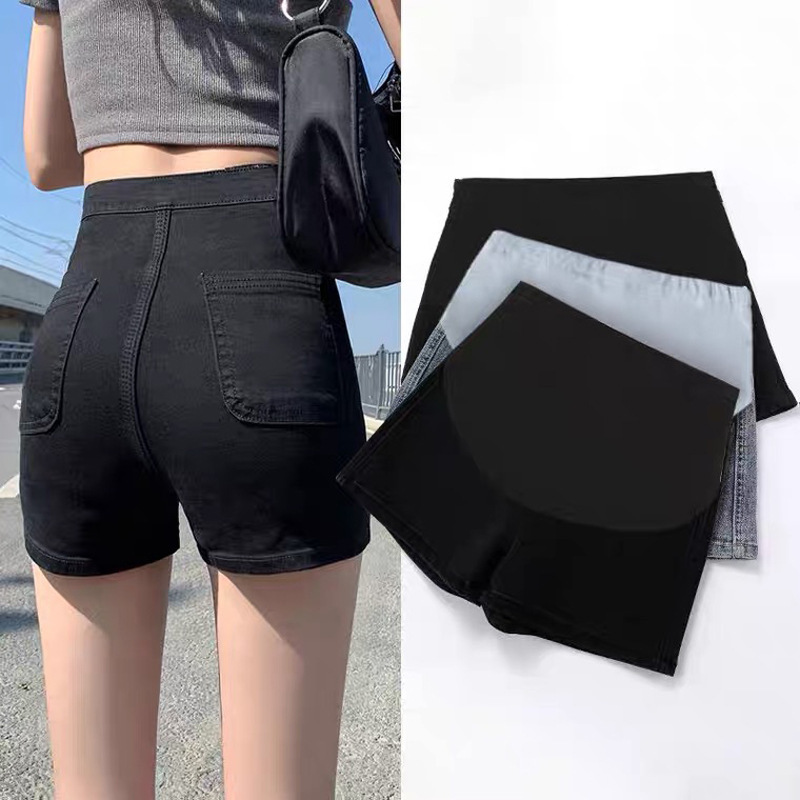 Pregnant Women's Denim Shorts Summer Thin Pregnant Women's Pants for Outer Wear Fashionable Loose Wide-leg Belly-supporting Leggings Women's Summer Wear Pregnant Women's Denim Shorts Summer Thin Pregnant Women's Pants for Outer Wear Fashionable Loose Wide-leg Belly-supporting Leggings Women's Summer Wear