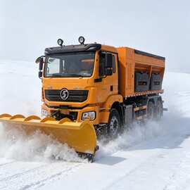 LDH5258TCXSX 高速重载综合除雪车大功率滚刷破冰清雪一体机