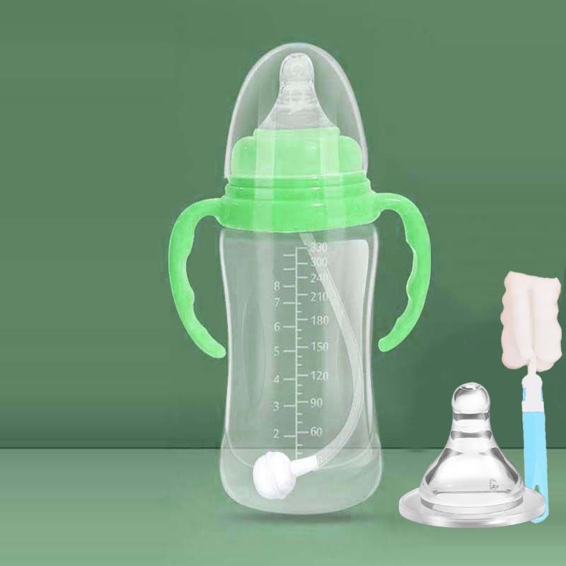 초특가 한정 수량 초고속 할인! 그린 330ml (젖꼭지 + 브러쉬 증정)