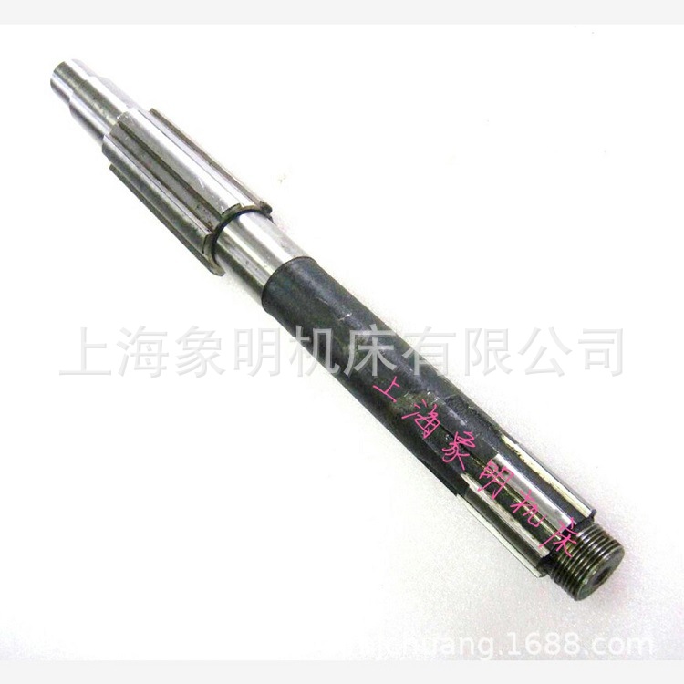 上海二机L-3皮带轮花键1轴/离合器齿轮摩擦片/挂轮架/拨叉/六角套