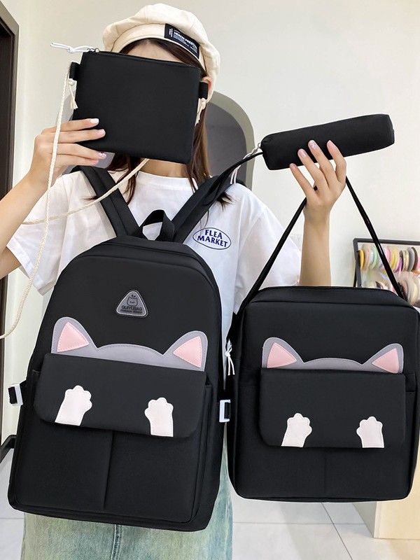 Mochila ligera de cuatro piezas de gran capacidad de Amazon para hombres y mujeres