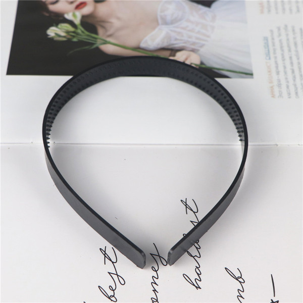 Double row plastic headband
