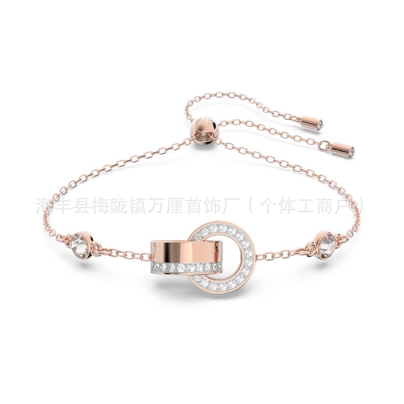 双环手链【玫瑰金色】