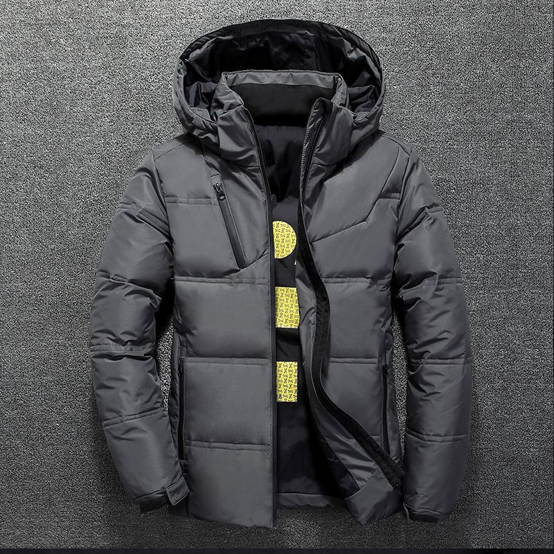Winter Clothing Men's Short Slim Fit Korean Style Casual Thickeneded Warm Young and Middle-Aged Hooded Cold-Proof Clothing Jacket Cross-Border Men's Clothing Winter Clothing Men's Short Slim Fit Korean Style Casual Thickeneded Warm Young and Middle-Aged Hooded Cold-Proof Clothing Jacket Cross-Border Men's Clothing