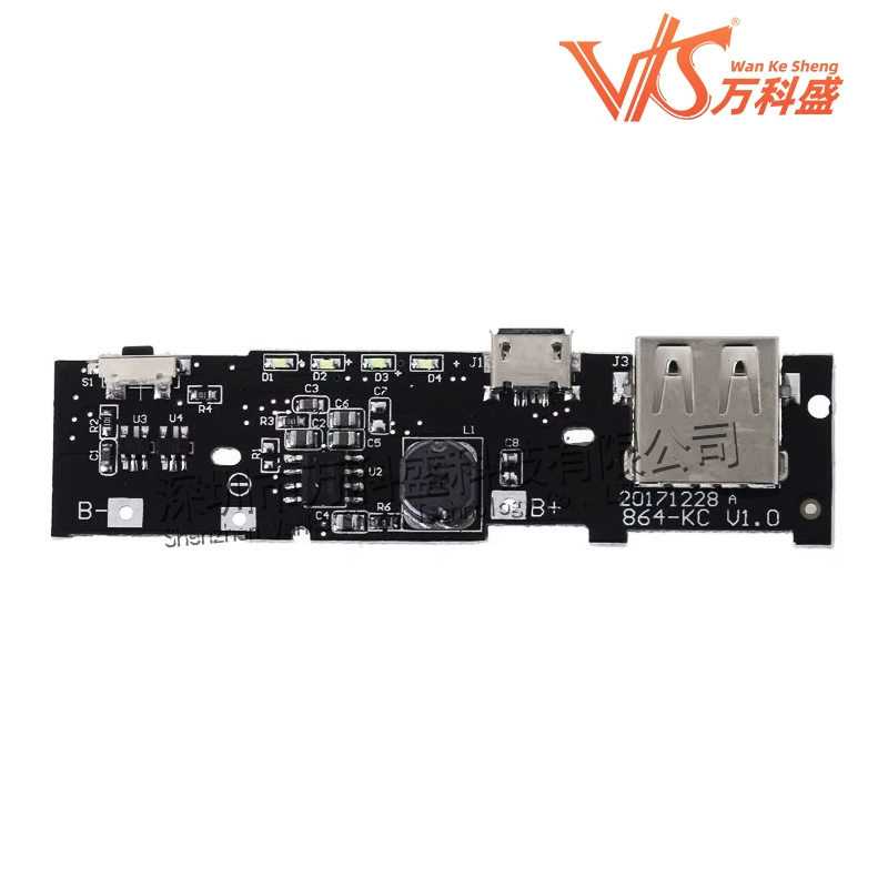 DIY портативная силовая схема материнская плата для зарядки сокровище PCB усилитель доска 4 секции 8 секций 18650 аккумулятор зарядное сокровище универсальное