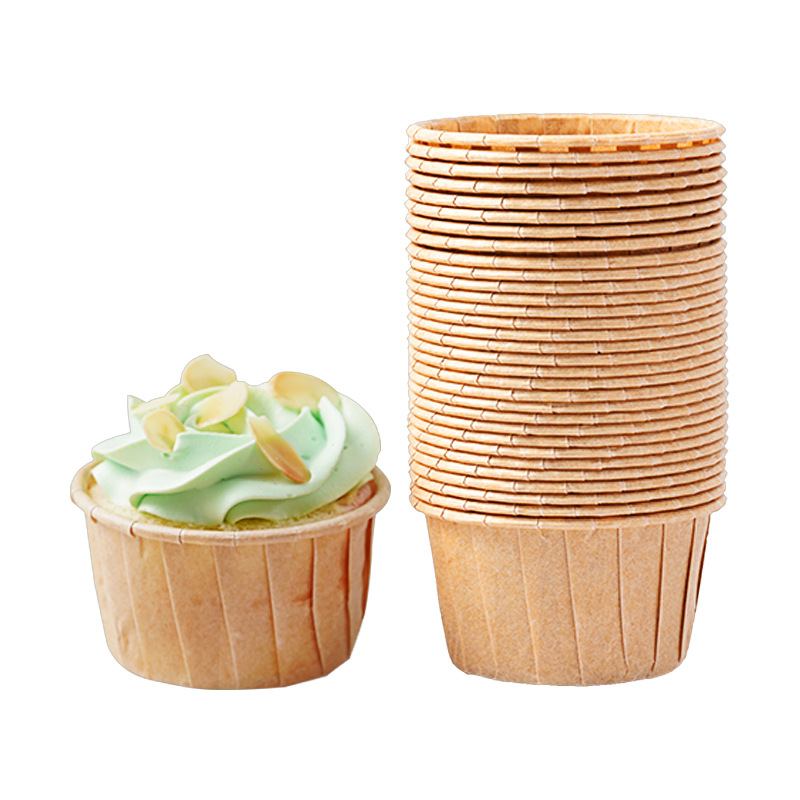 展艺 ZY3438卷口纸杯（原木色）50只装  20条/箱