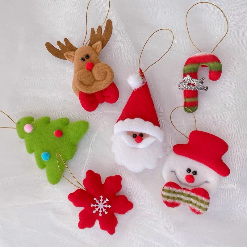 漫画布芸ストラップ老人鹿クリスマスツリークリスマス装飾品ホテルデパートの祝日衣装|undefined