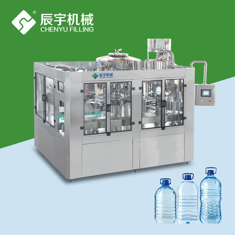 厂家供应 3-5L大桶水灌装机 瓶装水生产线 液体灌装设备