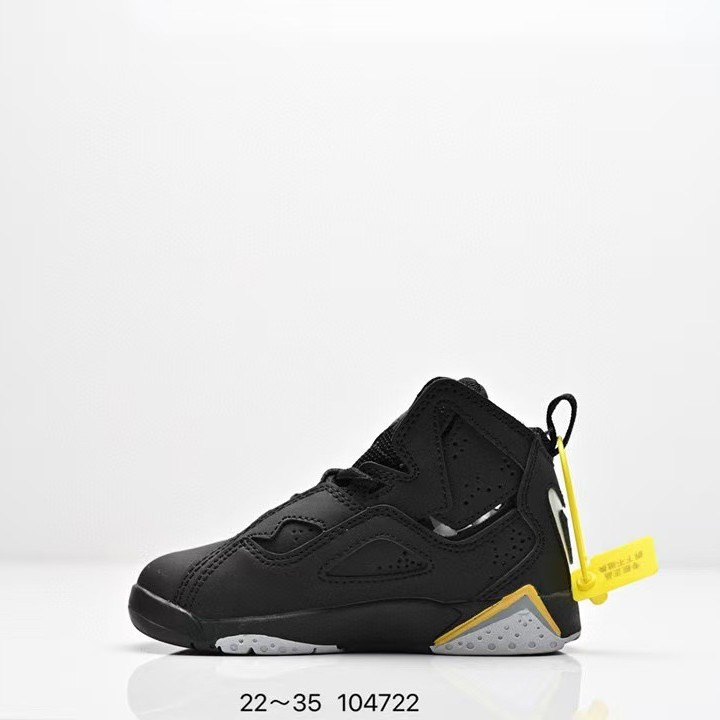 Clásico aj7 negro samurai zapatos infantiles cordones para niños y niñas correr zapatos de baloncesto AJ6 zapatos casuales transpirables para hombres y mujeres