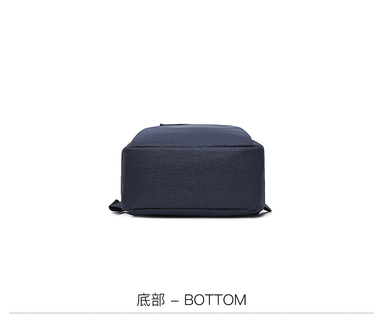 New minimalist business computer backpack, casual and lightweight solid-color backpack, large-capacity personalized schoolbag, one-piece consignment undefined