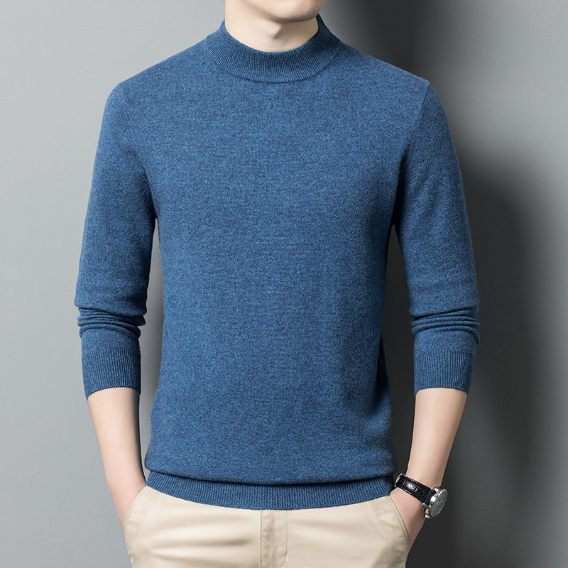 Winter woolen cashmere casual solid color fashionable keep warm base…