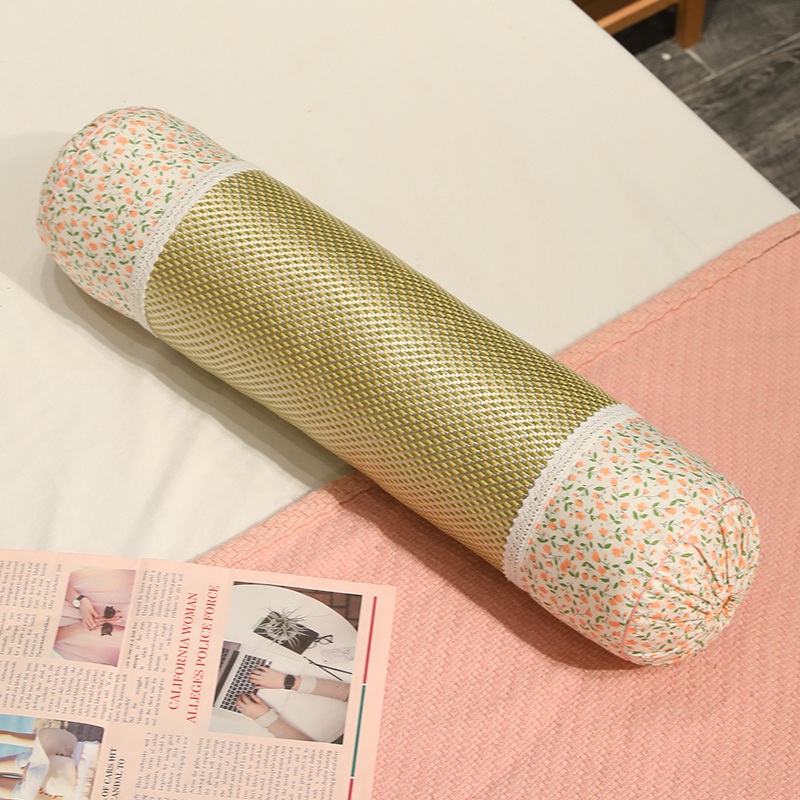 Hiedra columnar almohada larga almohada de verano para dormir en la cama de las niñas almohada de piernas