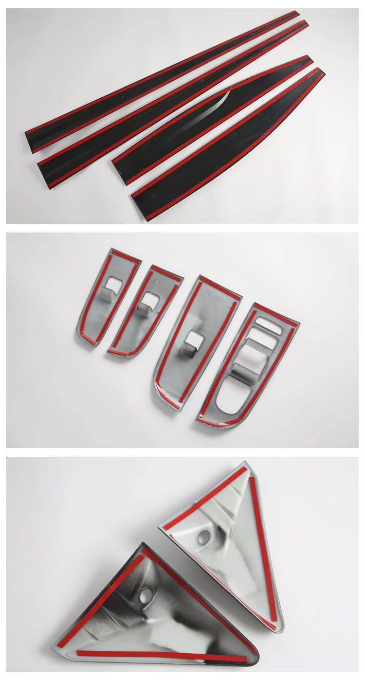 Suitable for Geely Monjaro and Geely 26 Xingyue L front spoiler modification, front side trim strip, fog light eyebrow decoration M