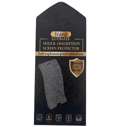 10 in 1 mobile phone tempered film glass film envelope paper packaging box various brand packaging one piece wholesale