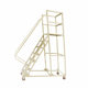 Factory supply multi-step ladder six-step ladder warehouse workshop freight ladder climbing ladder iron ladder engineering ladder movable