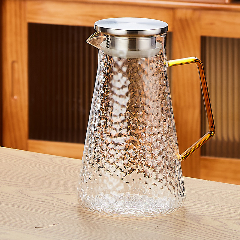 Cone circular pot (silver cover) 1850ml