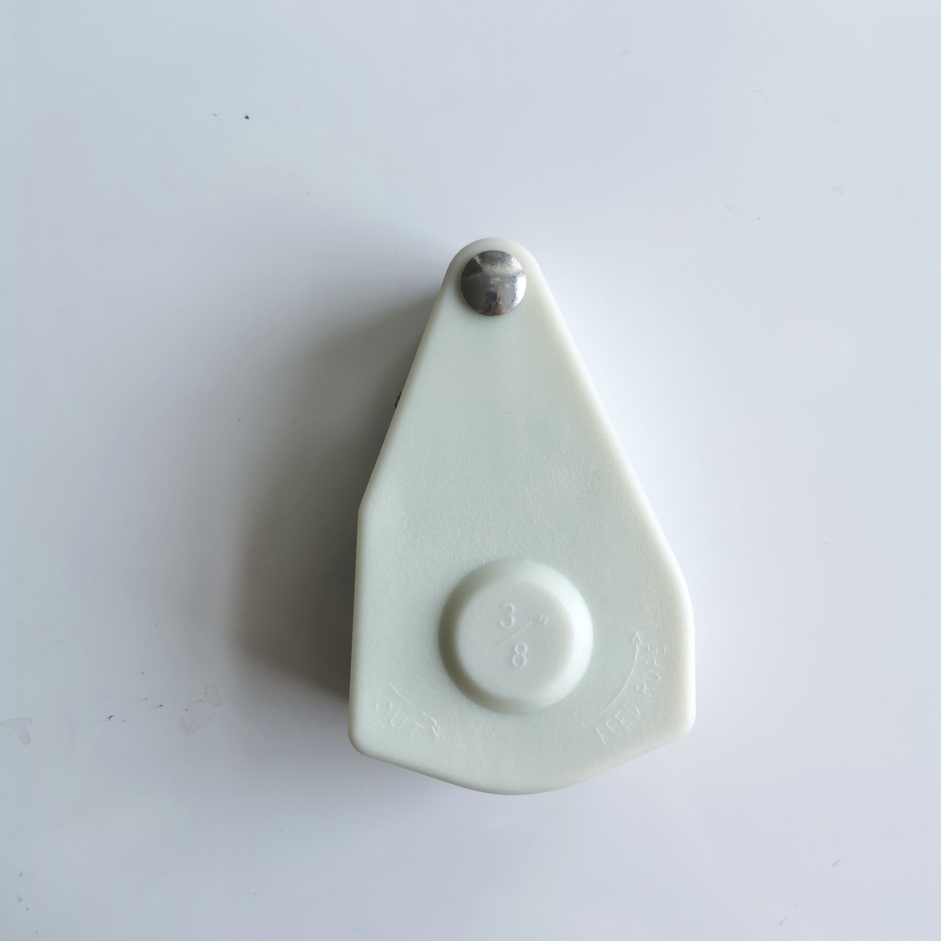 빛나는 유백색 도르래 단일 제품(반제품)의 업그레이드 버전 - 금속 바퀴 내장, 무선 및 후크 없음