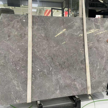 印象灰色大理石石材地板砖 背景墙面飘窗大理石台面定制