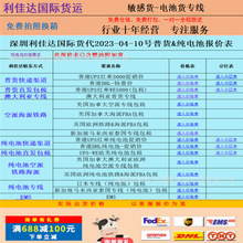 利佳达国际快递货代到美国专线海运到美国到门包税专线美国空派