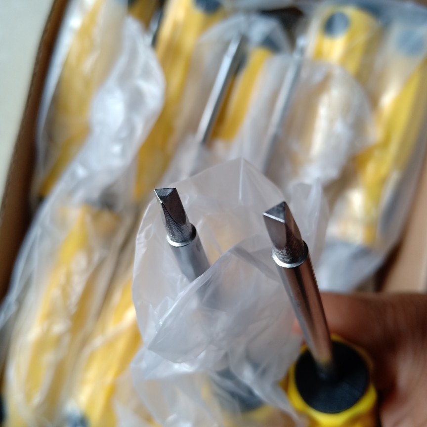 批发3寸5里三角形/内十字/U型/Y型/异形螺丝刀改锥起子手动螺丝刀