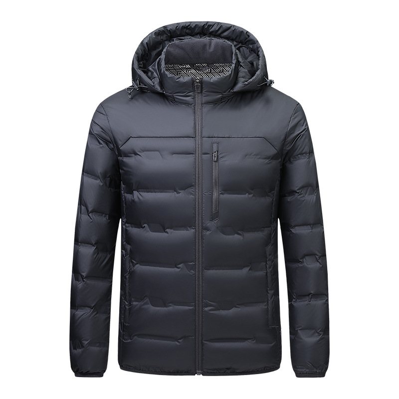 Men's Fashion down Jacket Trendy Men's Puffer Jacket 50 down Thickened down Jacket down Coat College Style Warm down Top